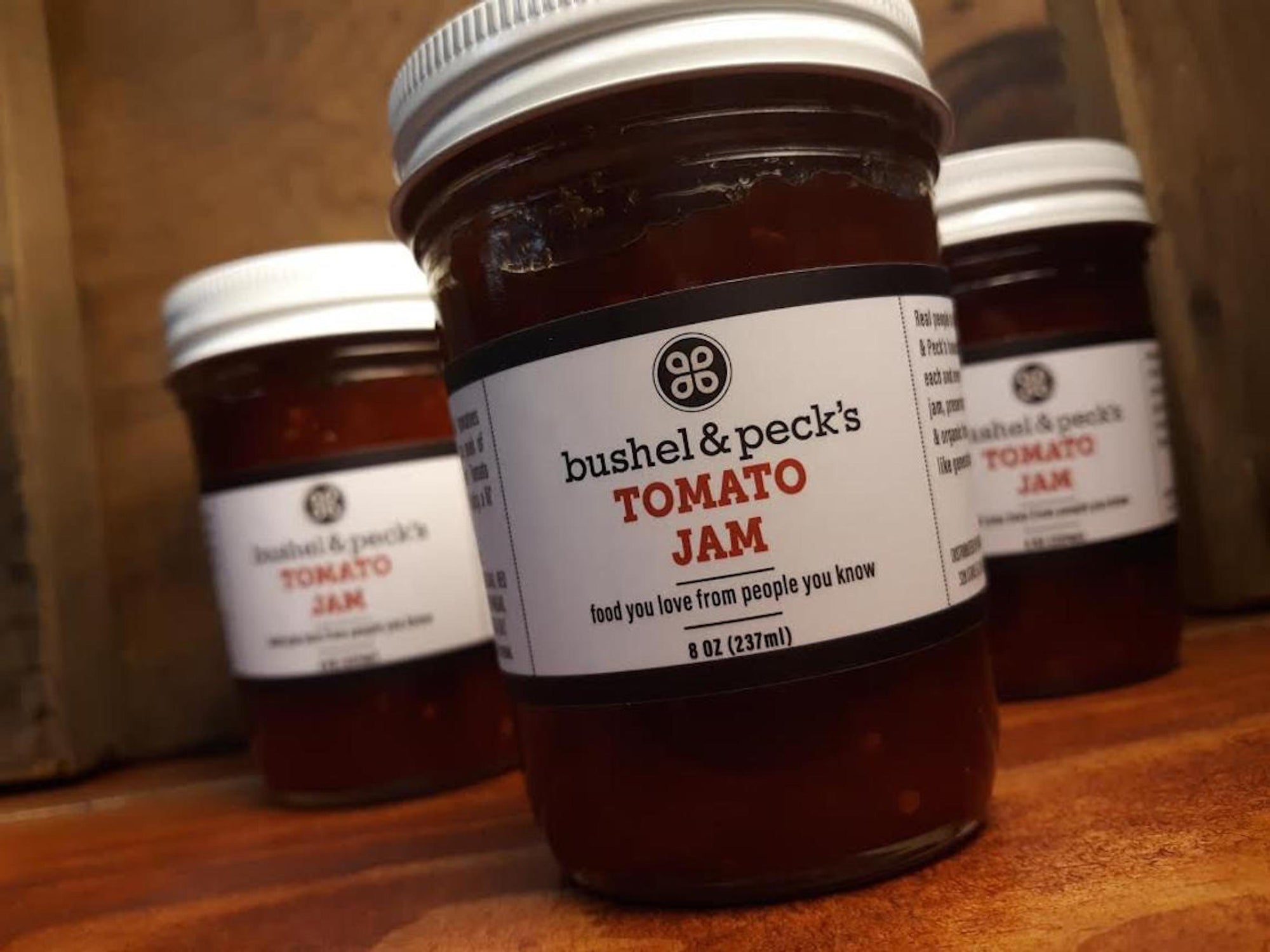 Small Batch Handmade Tomato Jam - Three Jars