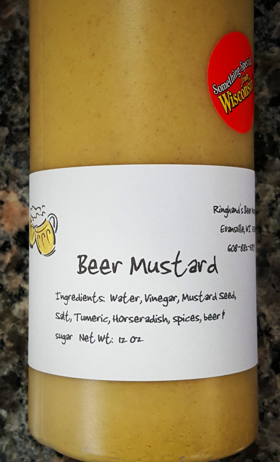 Ringhand's Beer Mustard THREE PACK
